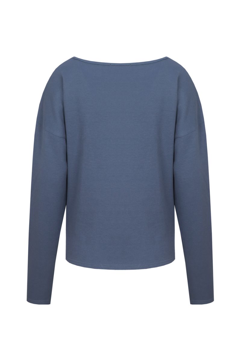 G-maxx Orlaith Top Grisaille, dames top in Grisaille-kleur